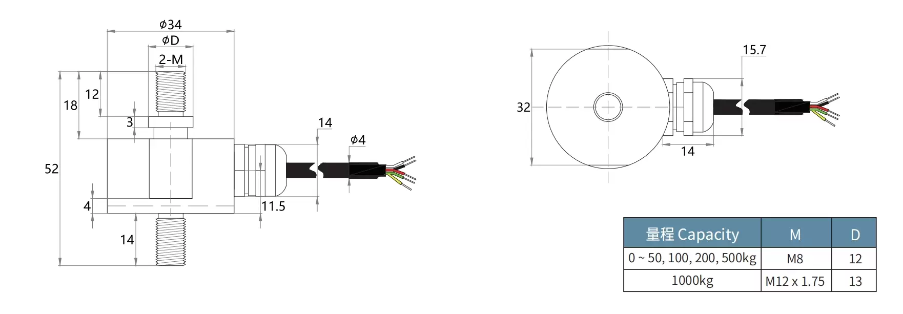 LFT-34 Product Dimension