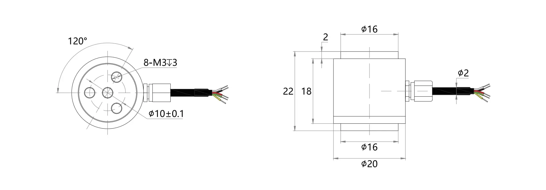 LF-605A3 Product Dimension