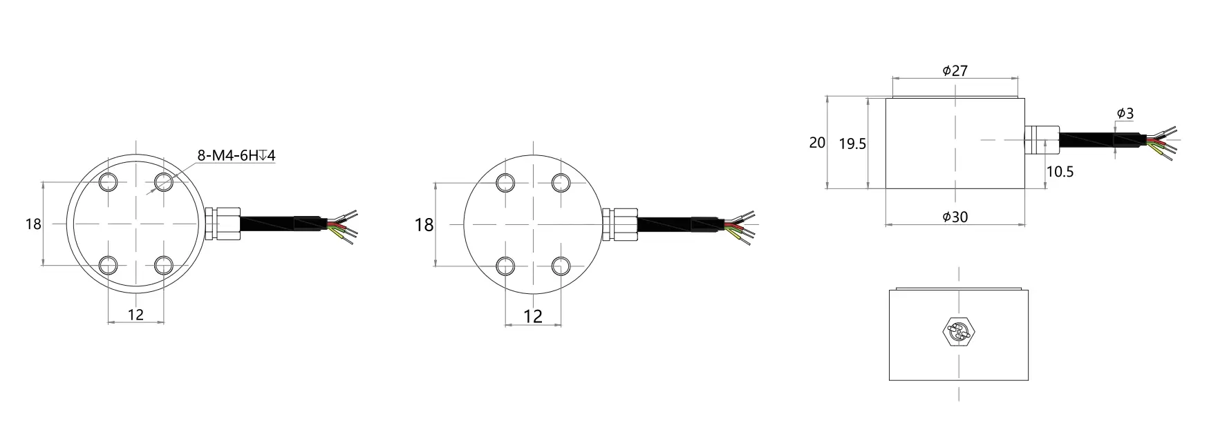 LF-605N Product Dimension
